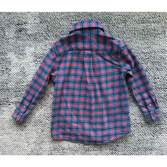 3T Vineyard Vines Boys Plaid Flannel Button Down Shirt - Picture 5 of 5